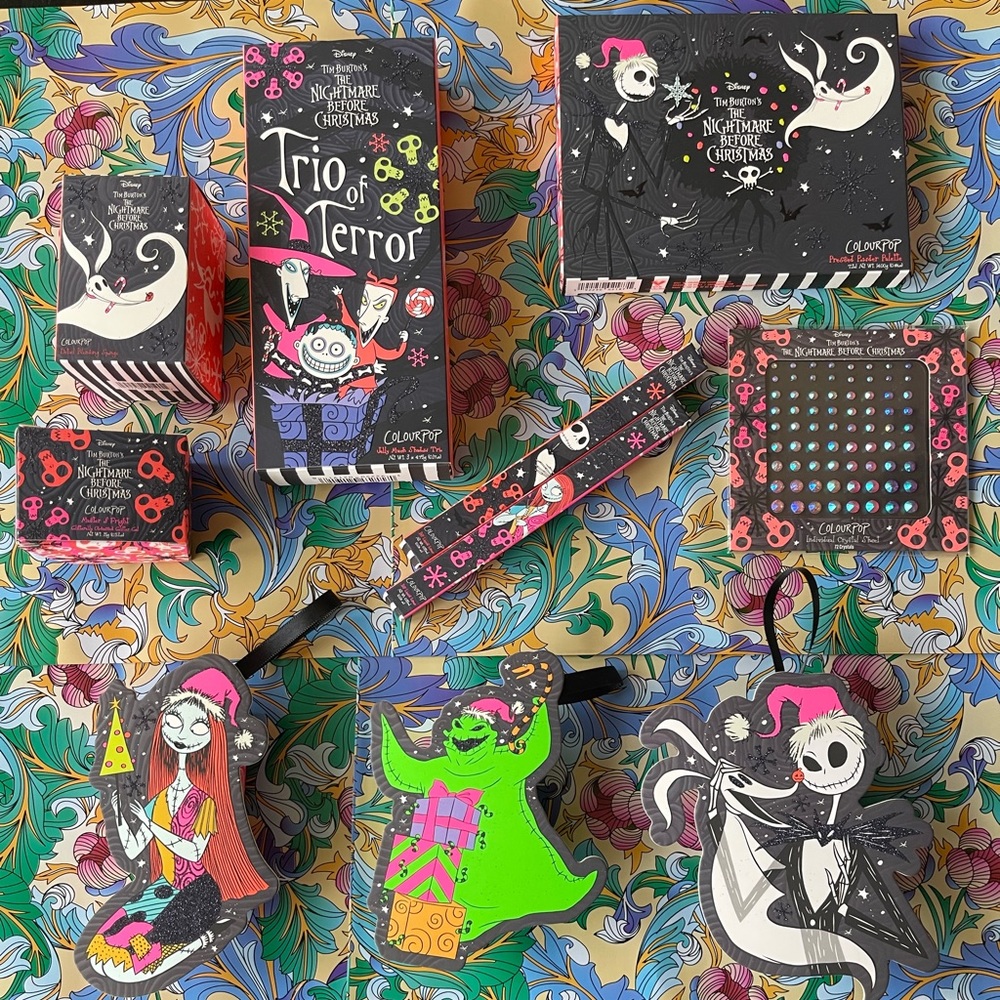 Colourpop Nightmare Before Christmas set. Brand new, Complete and in boxes.